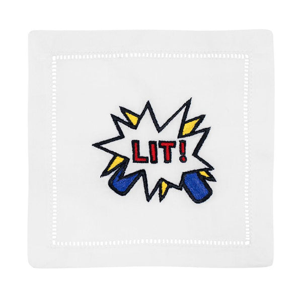 LIT! Cocktail Napkins