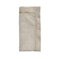 Jardin Napkins in Natural Gold Silver - Pioneer Linens