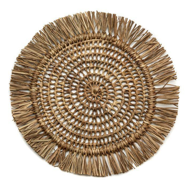 Fringed Raffia Placemats