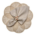 Sinamay Flower Placemats - Pioneer Linens