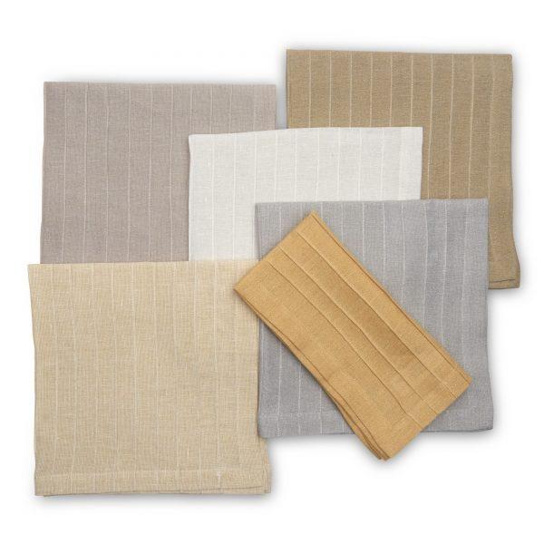 Pleated Metallic Napkins