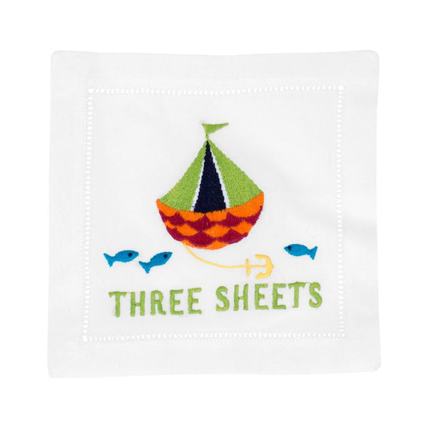 Three Sheets Cocktail Napkins